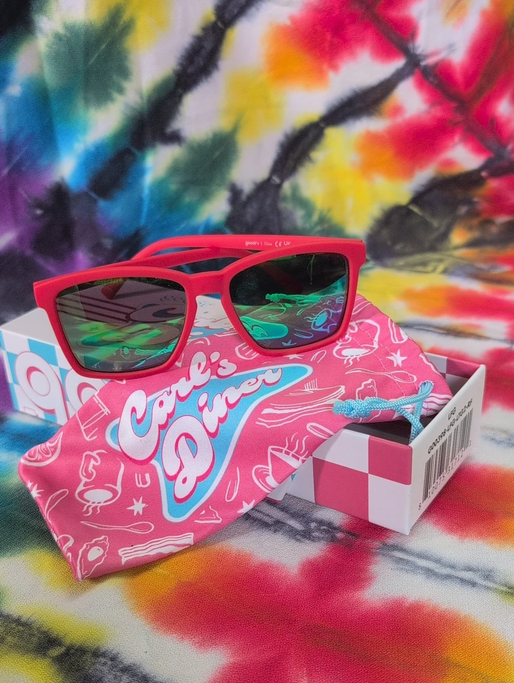 Red Goodr Sunglasses LFG Small Width NIB